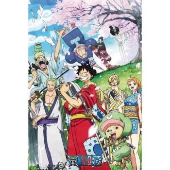 One Piece Wano 24" x 36" Poster
