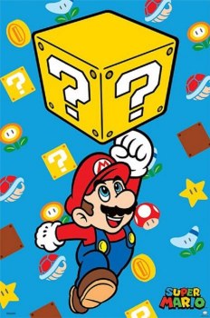 Mario Block 24" x 36" Poster