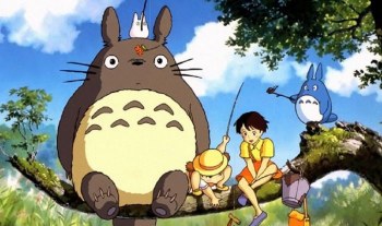 My Neighbor Totoro Tree Branch 36" x 24" Poster