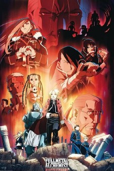 Full Metal Alchemist Brotherhood Group 24"x36" Poster