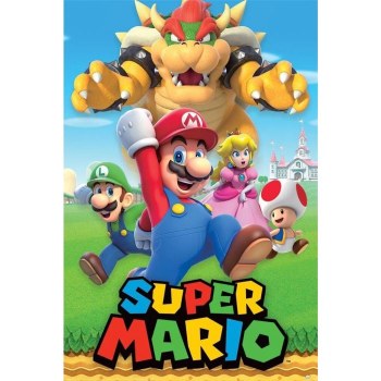 Super Mario Montage 24" x 36" Poster
