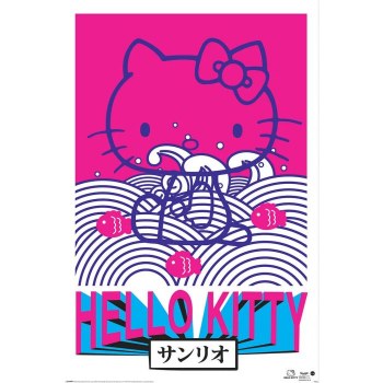 Hello Kitty Tokyo Rebel 24"x36" Poster