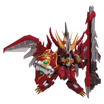 SD Gundam Red Lander Figure