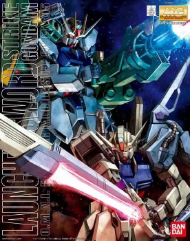 Gundam SEED GAT-X105 Launcher/Sword Strike Gundam MG 1/100 Model Kit