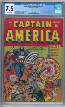 Additional picture of Captain America Comics #5