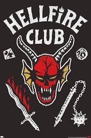 Stranger Things Season 4 Hellfire Clun Poster