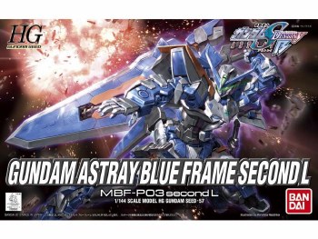 Gundam SEED Gundam Astray Blue Frame Second L HG 1/144 Scale Model Kit