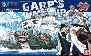 One Piece Garp's Marine Ship Grand Ship Collection Model Kit
