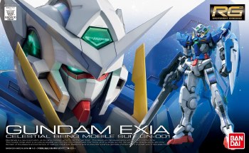 Gundam 00 GN-001 Gundam Exia RG 1/144 Model Kit