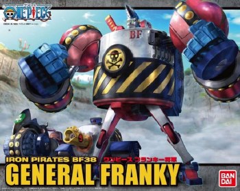 One Piece General Franky Best Mecha Collection Model Kit