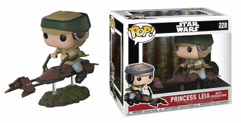 Pop Star Wars Princess Leia with Speeder Bike Vinyl Figure Pop Star Wars Princess Leia with Speeder Bike Vinyl Figure