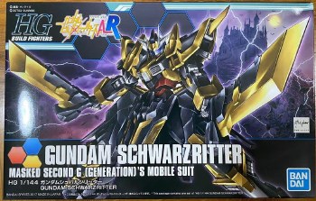 Gundam Build Fighters Gundam Schwarzritter HGBF 1/144 Model Kit