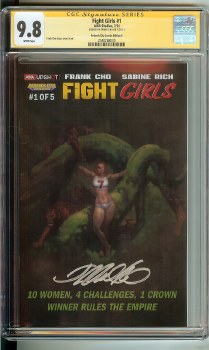 Fight Girls #1 Bedrock City Exlusive Cover B