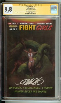 Fight Girls #1 Bedrock City Exlusive Cover B