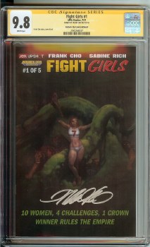 Fight Girls #1 Bedrock City Exlusive Cover B