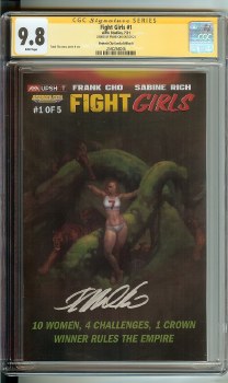 Fight Girls #1 Bedrock City Exlusive Cover B