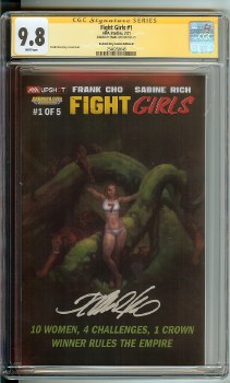 Fight Girls #1 Bedrock City Exlusive Cover B