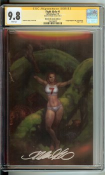 Fight Girls #1 Bedrock City Exlusive Virgin Cover C