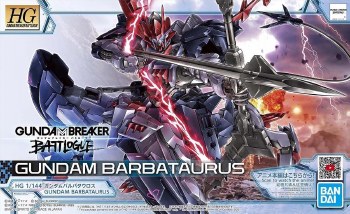Gundam Breaker Battlogue Gundam Barbataurus HG 1/144 Model Kit