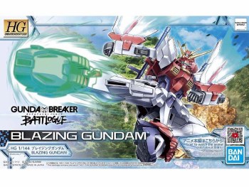 Gundam Breaker Battlogue Blazing Gundam HG 1/144 Model Kit