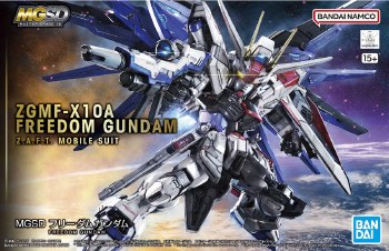 Gundam Seed ZGMF-X10A Freedom Gundam MGSD Model Kit