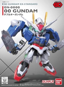 Gundam 00 GN-0000 00 Gundam SD EX-Standard Model Kit