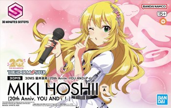 30 Minutes Sisters iDOLM@STER Miki Hoshii 20th Anniversary You and Ai! Ver Model Kit