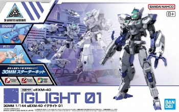 30 Minutes Missions eEXM-40 Iglight 01 1/144 Model Kit