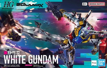 Gundam GQuuuuuuX RX-78-02 White Gundam HG 1/144 Model Kit