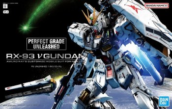 Gundam Char's Counterattack RX-93 Nu Gundam PG Unleashed 1/60 Model Kit