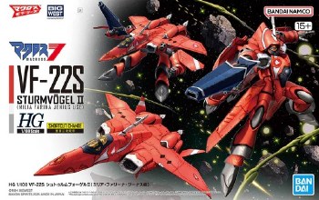 Macross 7 VF-22S Sturmvögel II Milia Farina Jenius Use HG 1/100 Model Kit