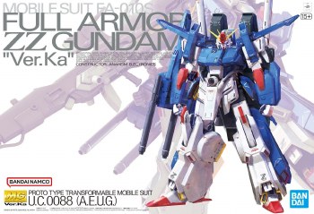 Gundam ZZ Full Armor ZZ Gundam Ver Ka MG 1/100 Model Kit