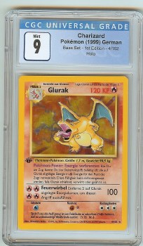 Glurak Charizard German Pokemon Card