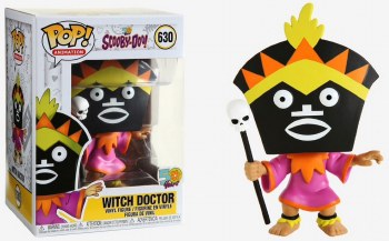 Pop Animation Scooby-Doo Witch Doctor Vinyl Figure