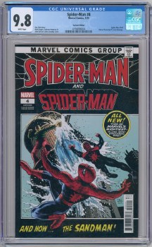 Spider-Man (2022) #4 Classic Homage Variant Cover