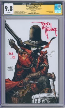 Gunslinger Spawn #1 Virgin Variant Cover