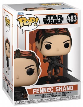 Pop Star Wars Mandalorian Fennec Shand Vinyl Figure