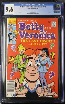 Archie's Girls, Betty and Veronica #347 Archie's Girls, Betty and Veronica #347