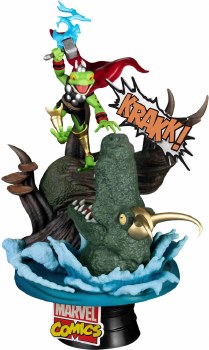 Throg Marvel Comics Ds-107sp D-Stage 6" Previews Statue SDCC 2022