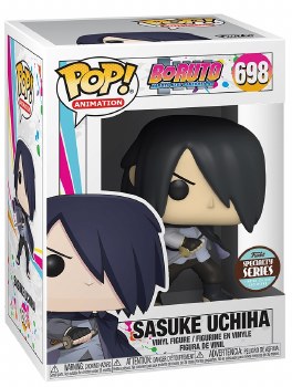Pop Animation Boruto Sasuke Uchiha with Cap No Arm Vinyl Figure