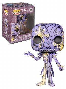 Pop Disney Nightmare Before Christmas Jack Artist Series with Case Vinyl Figure