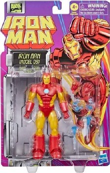 Marvel Legends Iron Man Model 09 Retro Collection 6" Figure