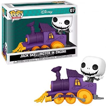Pop Train Nightmare Before Christmas Jack Skellington in Engine Vinyl Figure Pop Train Nightmare Before Christmas Jack Skellington in Engine Vinyl Figure