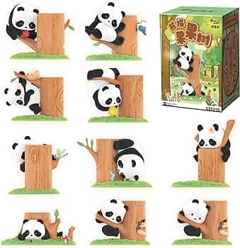 Panda Roll Fruit Tree Blind Box Figure