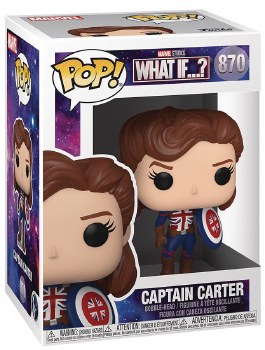 Pop Marvel What If...? Captain Carter Vinyl Figure