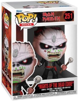 Pop Rocks Iron Maiden Eddie Nights of the Dead Vinyl Figure
