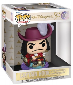 Pop Disney Rides Captain Hook Peter Pan Flight Vinyl Figure