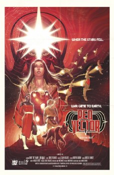 Red Vector #1 Cover B Meghan Hetrick Variant