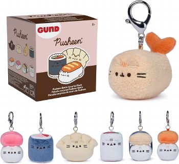 Pusheen Bento Blind Box 3" Mystery Plush Keychain