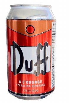 Simpsons Duff A L'Orange Can 12 fl oz Drink